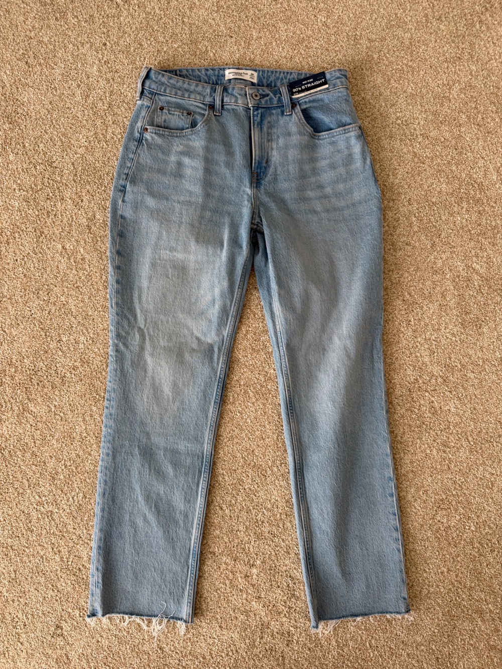 Abercrombie & Fitch Light Blue Skinny Jeans